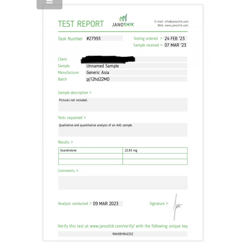 Oxandrolone 25 - Oxandrolone by Generic Asia Oxandrolone 25 - Oxandrolone by Generic Asia