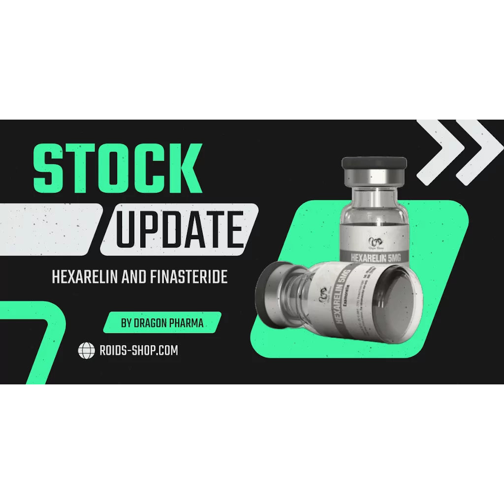 Dragon Pharma Drops Finasteride and Hexarelin – Now Shipping Globally