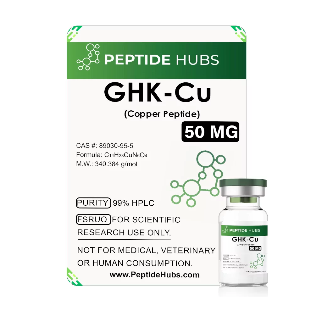 GHK-CU 50 mg - GHK Copper by Peptide Hubs