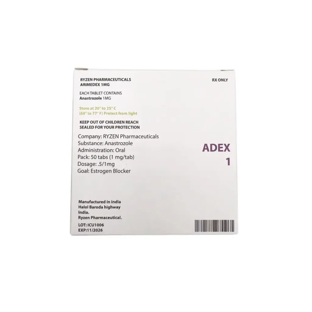 Adex 1 - Anastrozole by Ryzen Pharmaceuticals Adex 1 - Anastrozole by Ryzen Pharmaceuticals