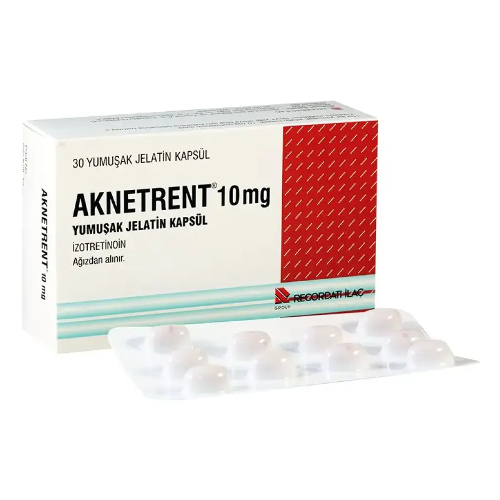 Aknetrent 10 mg - Isotretinoin by Recordati