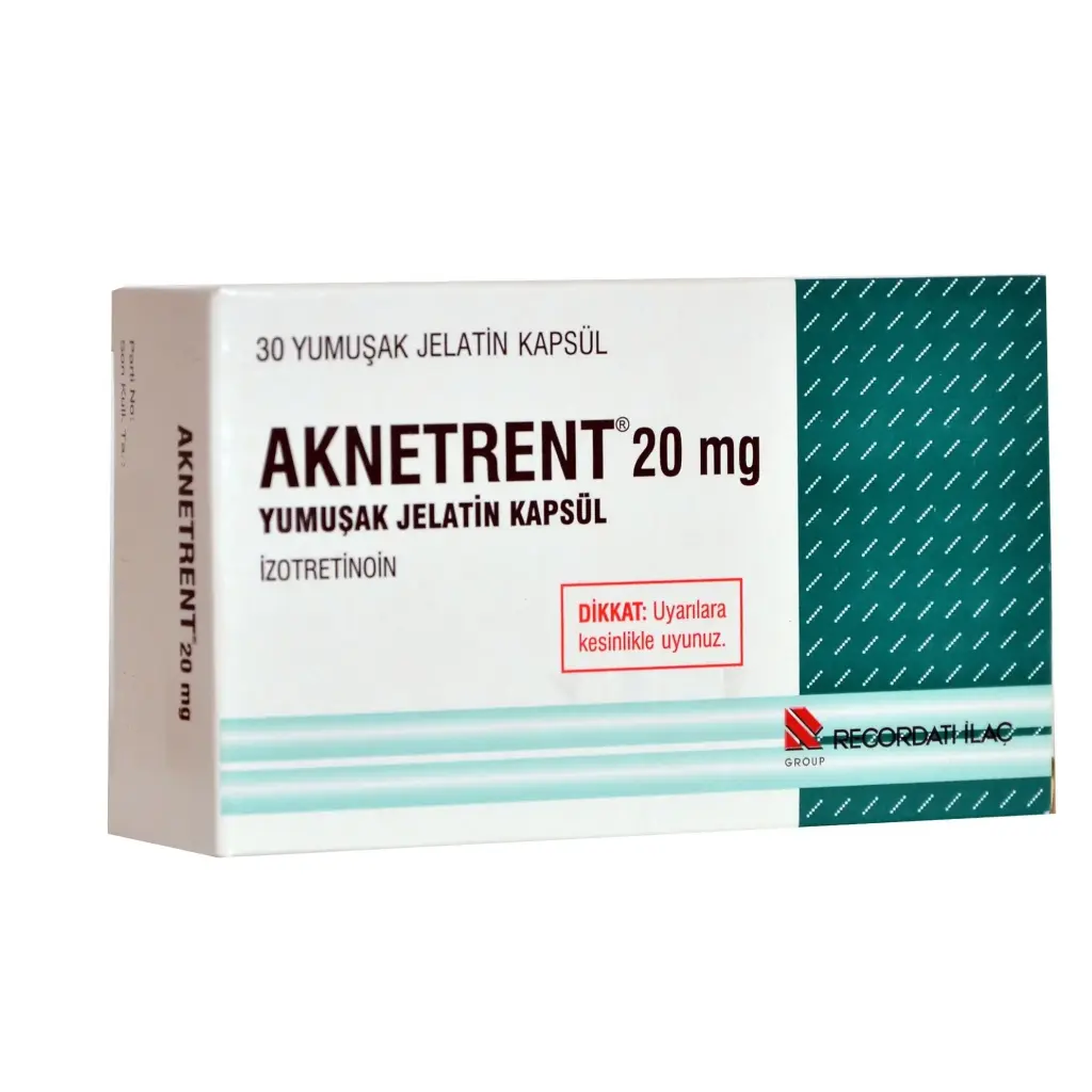 Aknetrent 20 mg - Isotretinoin by Recordati