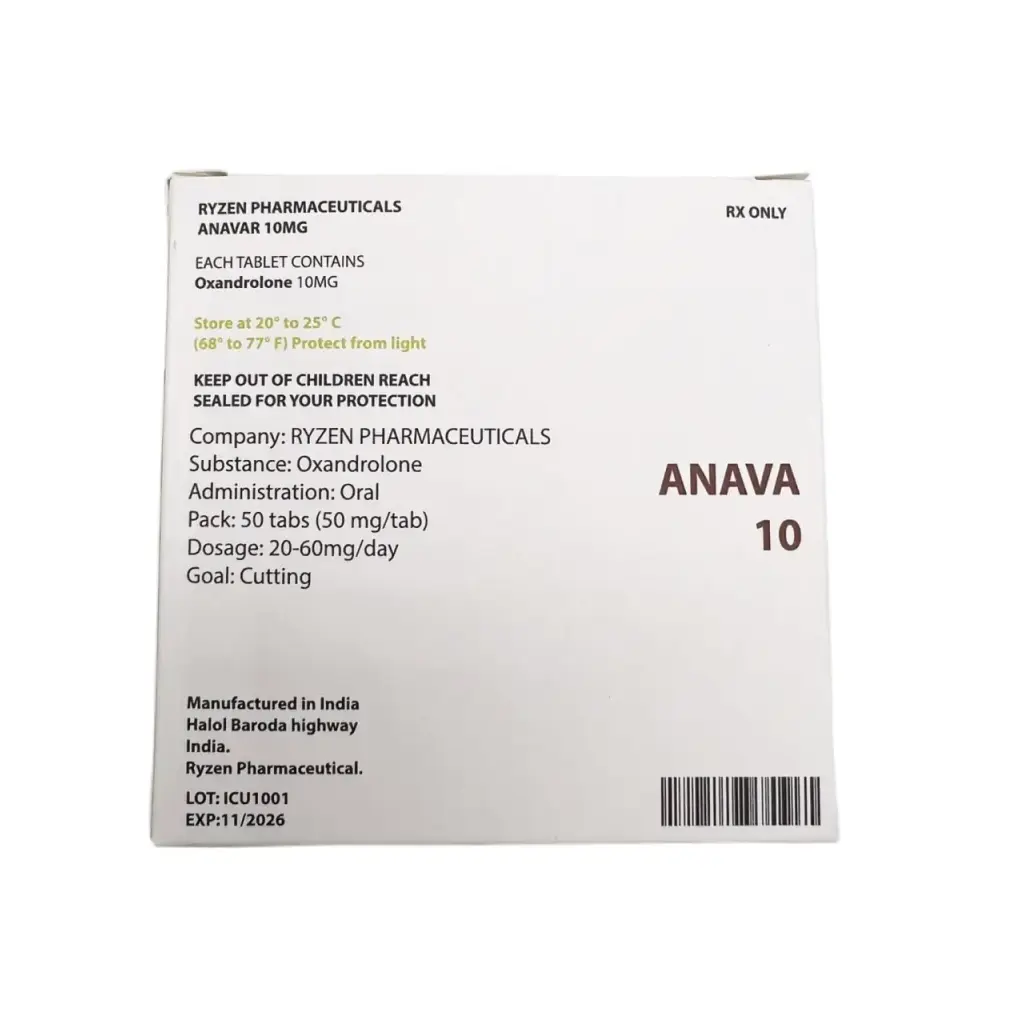 Anava 10 - Oxandrolone by Ryzen Pharmaceuticals Anava 10 - Oxandrolone by Ryzen Pharmaceuticals