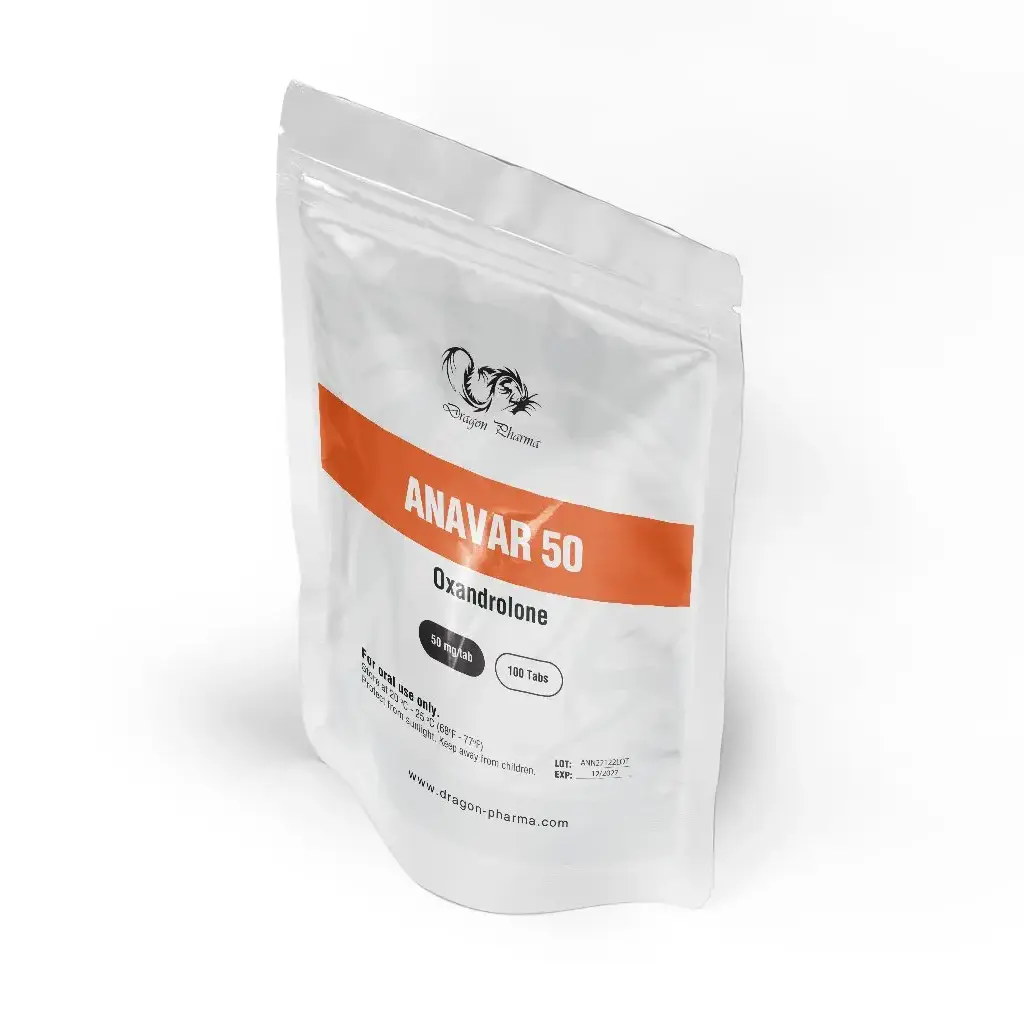 Anavar 50 mg - Oxandrolone by Dragon Pharma, Europe