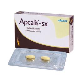 Apcalis SX 20mg - Tadalafil - Ajanta Pharma, India