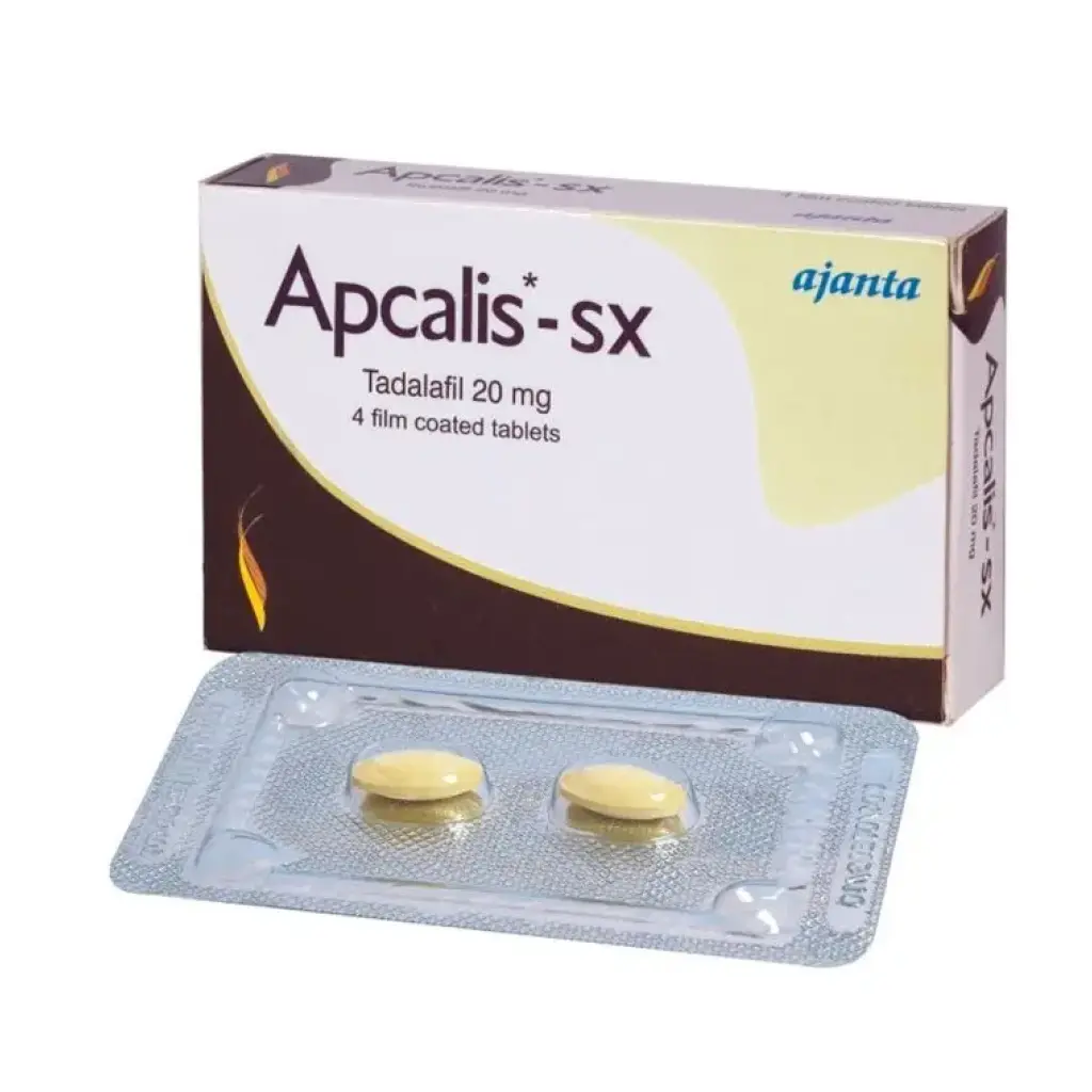 Apcalis SX 20mg - Tadalafil by Ajanta Pharma, India Apcalis SX 20mg - Tadalafil by Ajanta Pharma, India