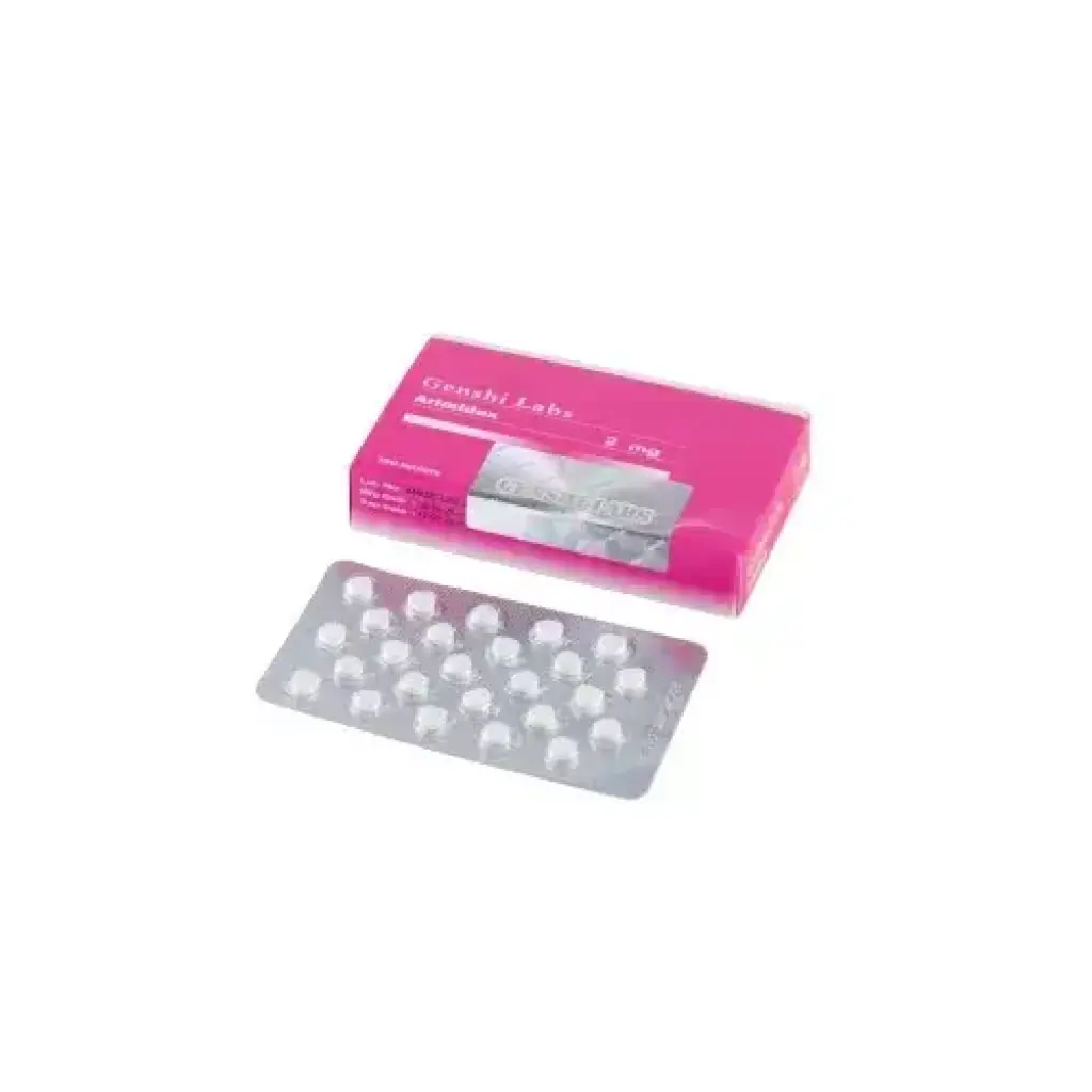 Arimidex 2 mg - Anastrozole by Gen-Shi Laboratories Arimidex 2 mg - Anastrozole by Gen-Shi Laboratories