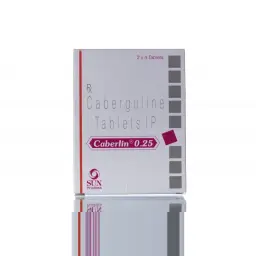 Caberlin 0.25 - Cabergoline by Sun Pharma, India