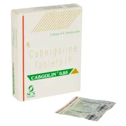 Cabgolin 0.25 - Cabergoline by Sun Pharma, India
