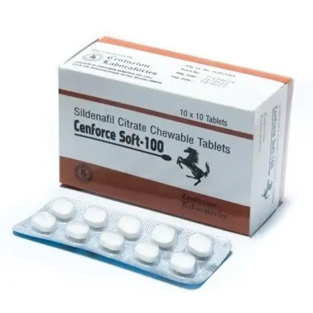 Cenforce Soft-100 - Sildenafil Citrate by Centurion Laboratories Cenforce Soft-100 - Sildenafil Citrate by Centurion Laboratories