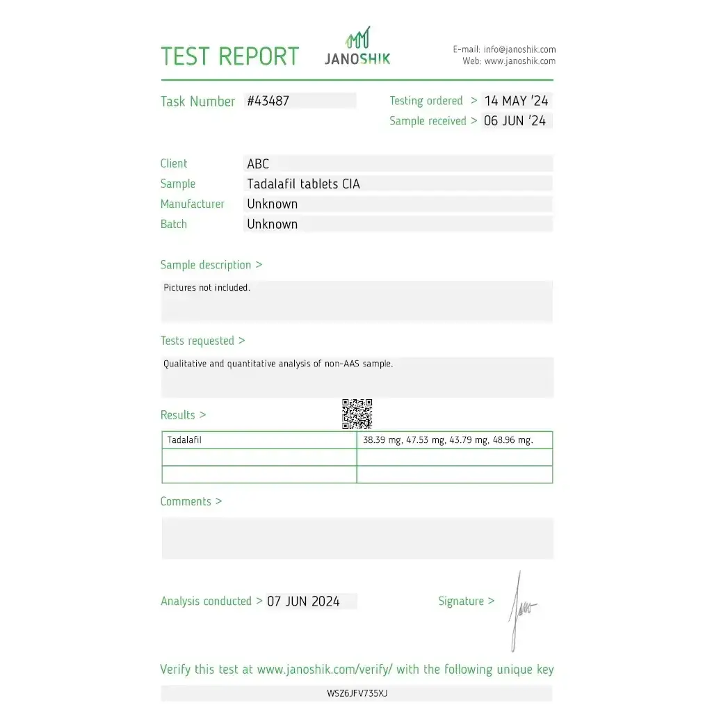 Cialis 50 mg - Tadalafil by Stealth Labs Cialis 50 mg - Tadalafil by Stealth Labs