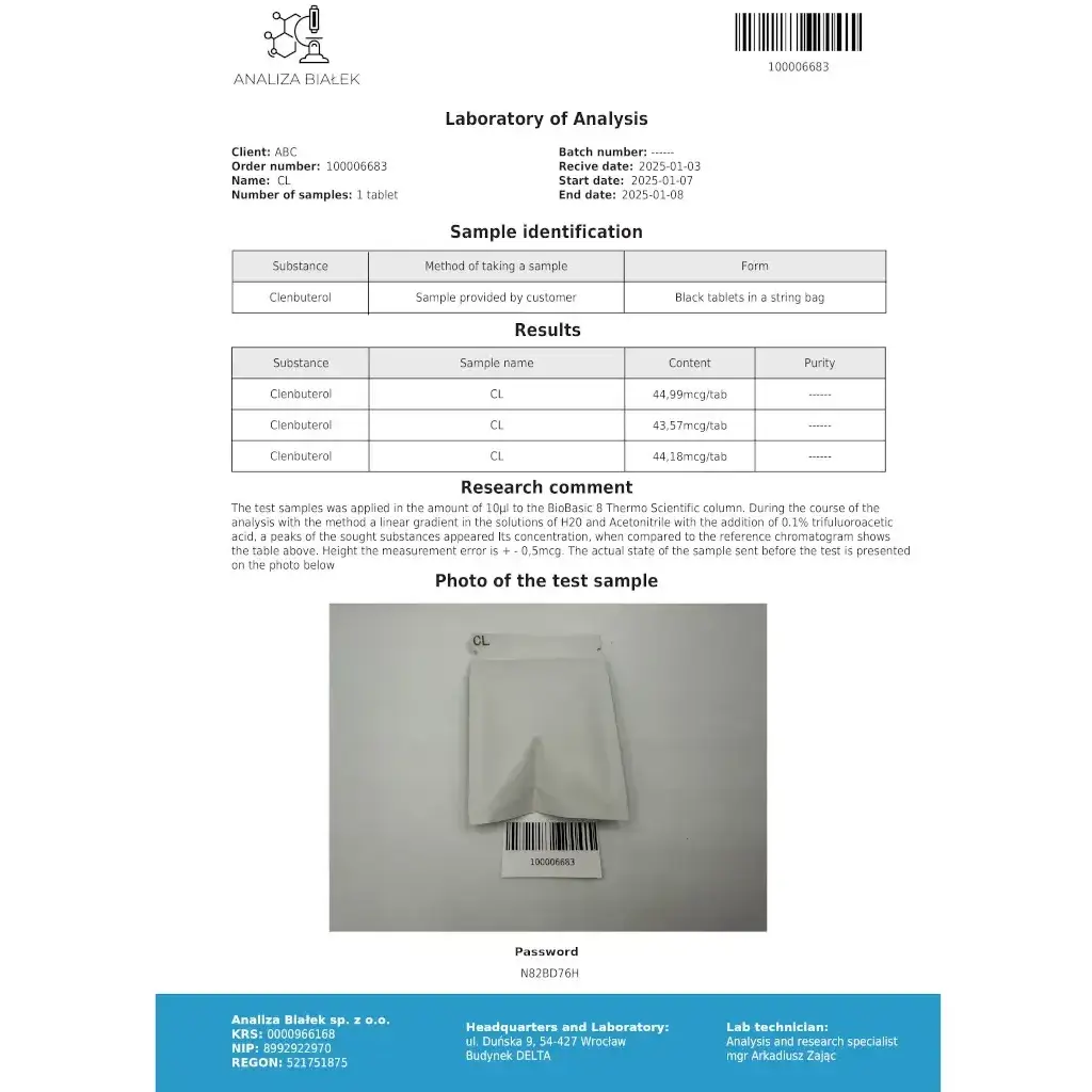 Clenbuterol 40 mcg - Clenbuterol by Stealth Labs Clenbuterol 40 mcg - Clenbuterol by Stealth Labs
