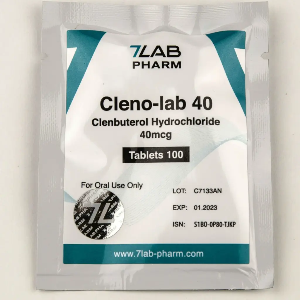Cleno-Lab 40 - Clenbuterol by 7Lab Pharma, Switzerland Cleno-Lab 40 - Clenbuterol by 7Lab Pharma, Switzerland