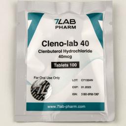 Cleno-Lab 40 - Clenbuterol - 7Lab Pharma, Switzerland