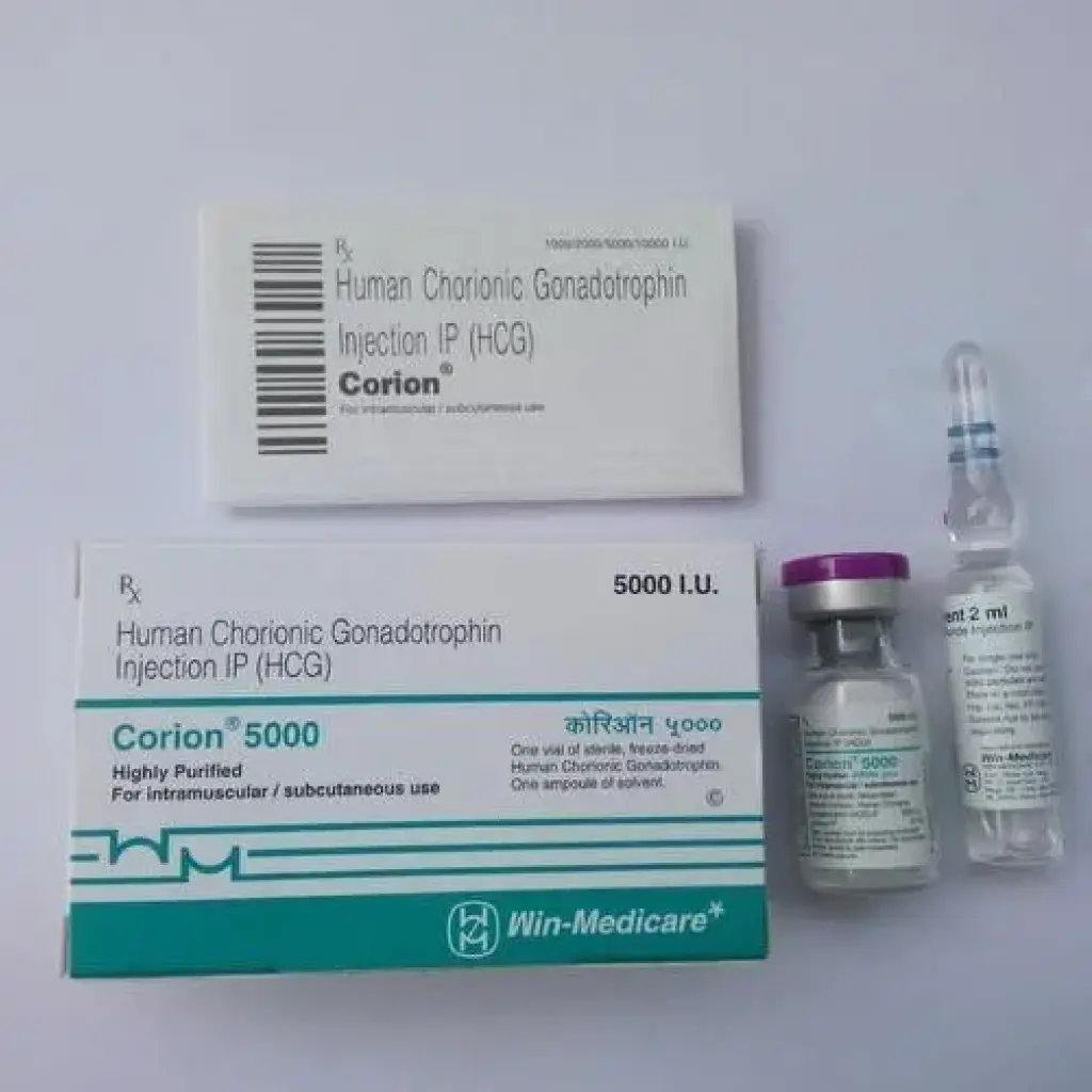 Corion 5000 IU - Human Chorionic Gonadotropin by Win-Medicare Corion 5000 IU - Human Chorionic Gonadotropin by Win-Medicare