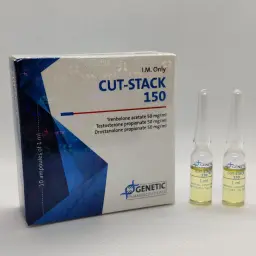 Cut-Stack 150 - Drostanolone Propionate,Testosterone Propionate,Trenbolone Acetate by Genetic Pharmaceuticals