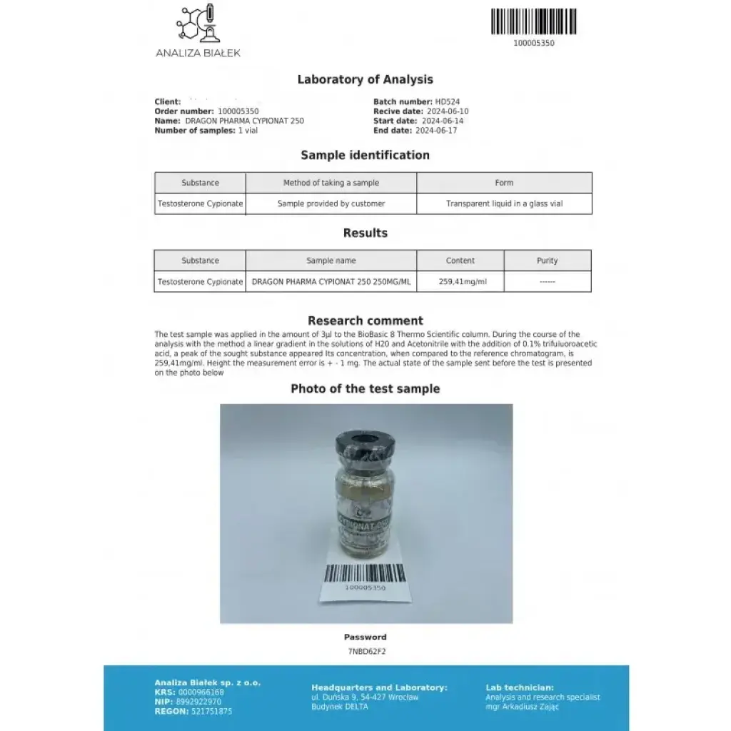 Cypionat 250 mg - Testosterone Cypionate by Dragon Pharma, Europe Cypionat 250 mg - Testosterone Cypionate by Dragon Pharma, Europe