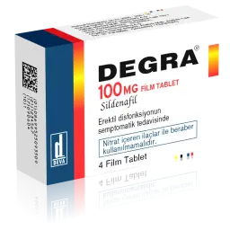Degra 100 mg - Sildenafil Citrate by Deva