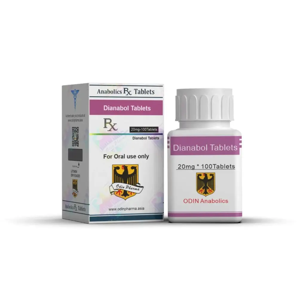 Dianabol 20 mg - Methandienone by Odin Pharma