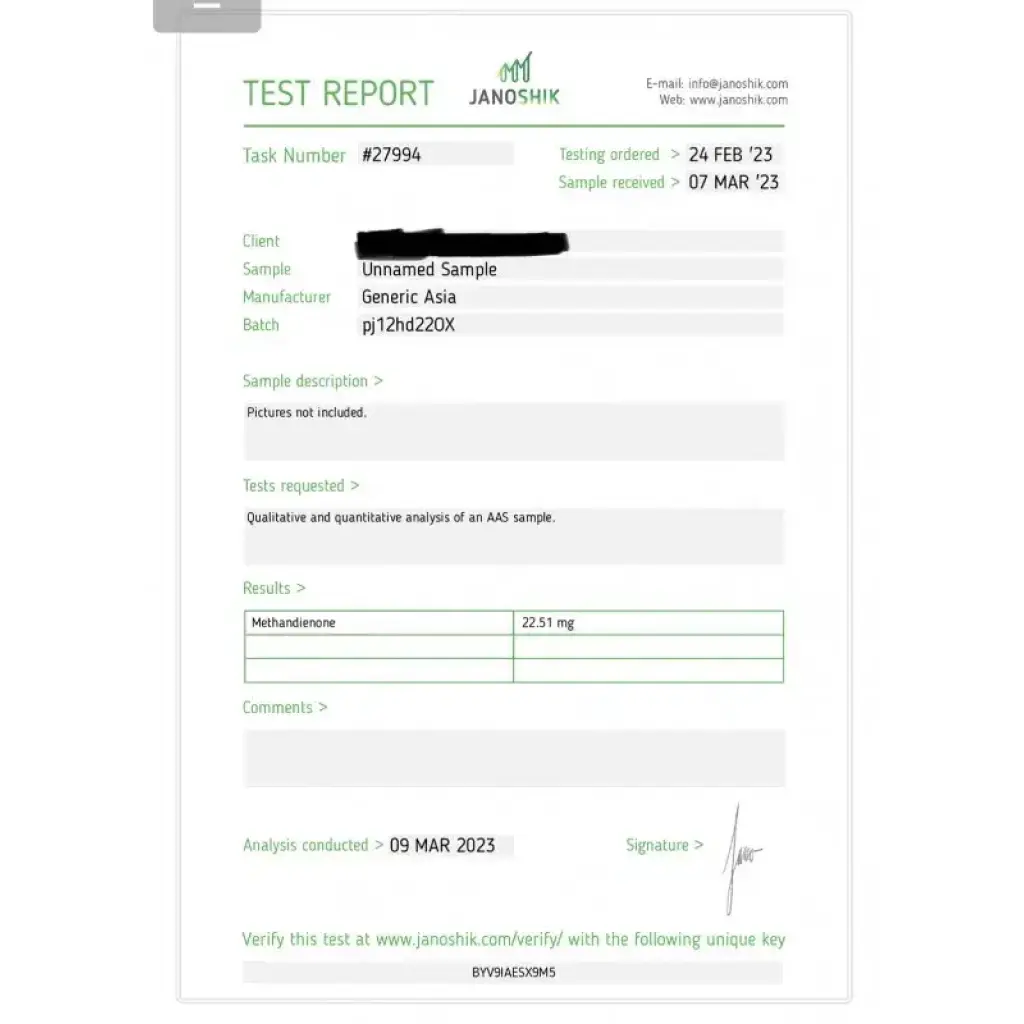 Dianabol 25 - Methandienone by Generic Asia