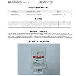 Dianabol 50 mg - Methandienone by Dragon Pharma, Europe