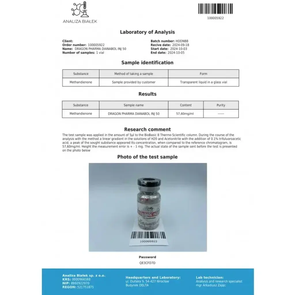 Dianabol Inj 50 mg - Methandienone by Dragon Pharma, Europe Dianabol Inj 50 mg - Methandienone by Dragon Pharma, Europe