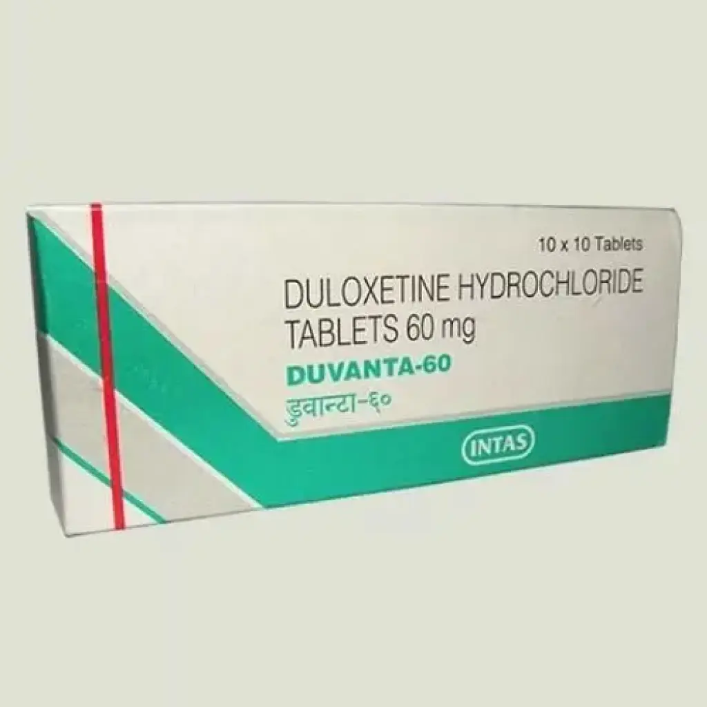 Duvanta-60 - Duloxetine by Intas Pharmaceuticals Ltd. Duvanta-60 - Duloxetine by Intas Pharmaceuticals Ltd.