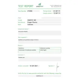 Enantat 400 mg - Testosterone Enanthate by Dragon Pharma, Europe