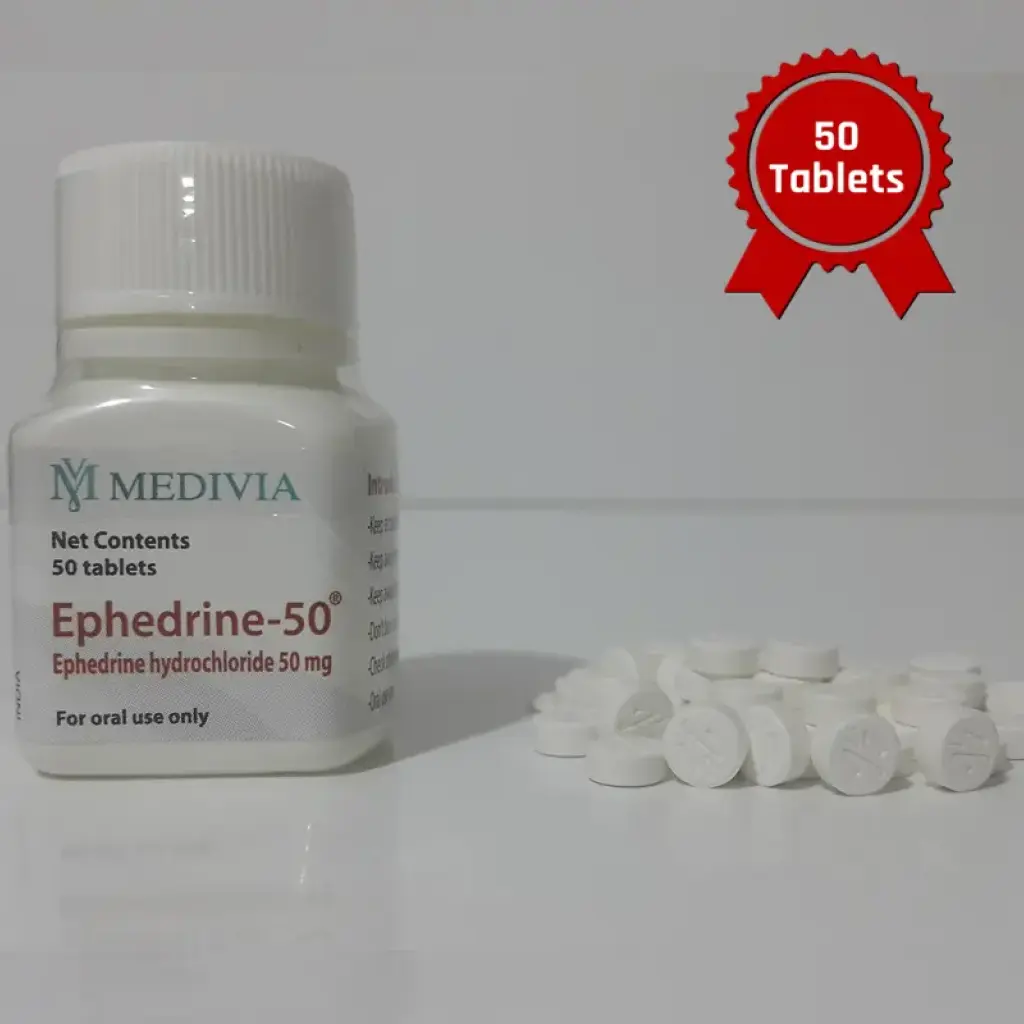 Ephedrine-50 - Ephedrine by Medivia