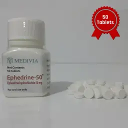Ephedrine-50 - Ephedrine by Medivia Ephedrine-50 - Ephedrine by Medivia