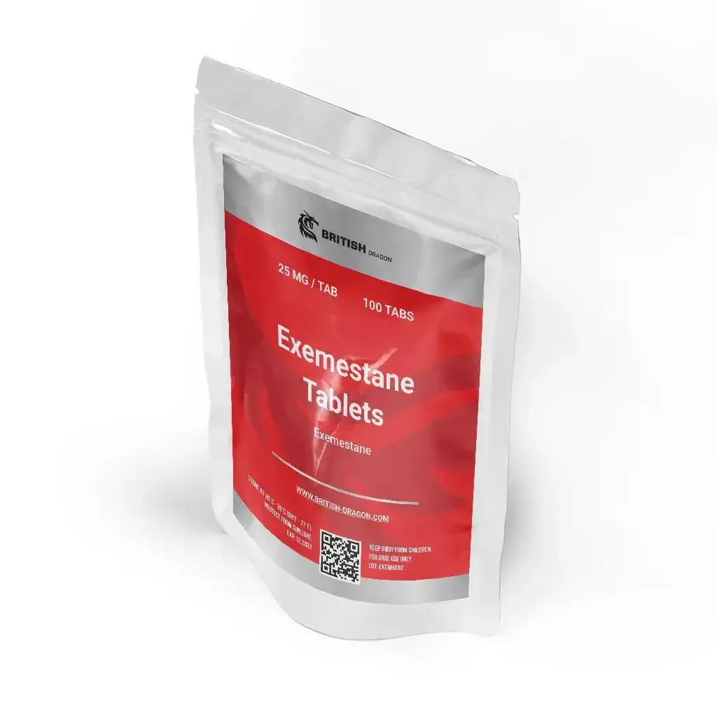 Exemestane 25 mg (100 Tablets) - Exemestane by British Dragon Pharmaceuticals