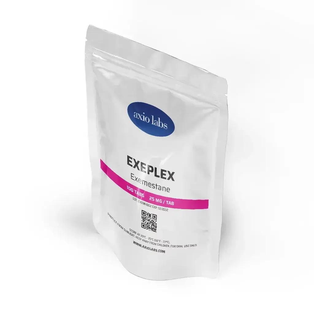 Exeplex 25 mg (100 Tablets) - Exemestane by Axiolabs