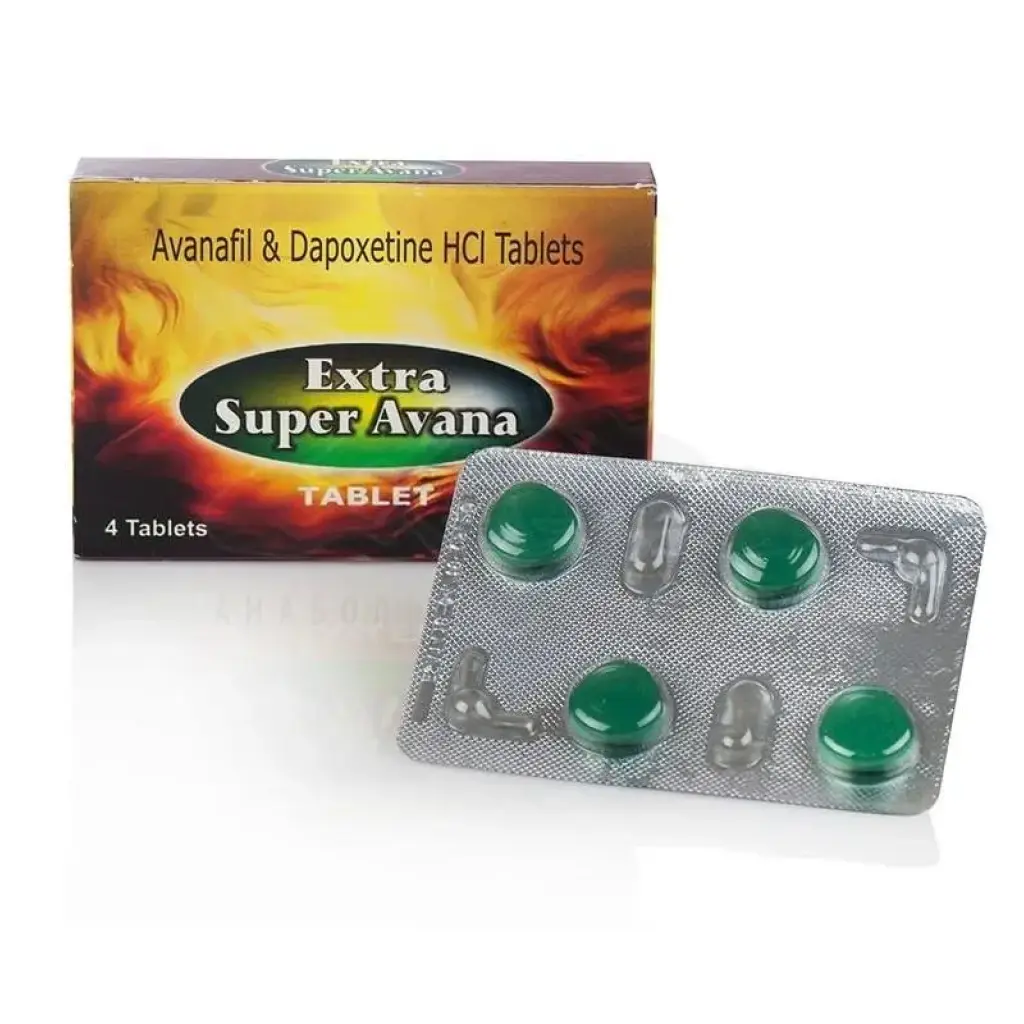 Extra Super Avana - Avanafil,Dapoxetine by Sunrise Remedies