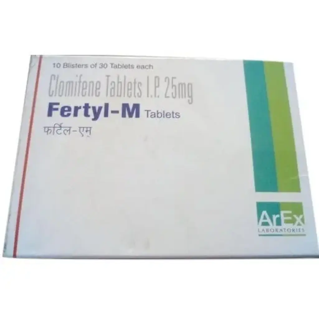 Fertyl-M - Clomiphene by Ar-Ex Laboratories Pvt. Ltd. Fertyl-M - Clomiphene by Ar-Ex Laboratories Pvt. Ltd.