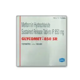 Glycomet-850 SR - Metformin Hydrochloride by USV Limited, India