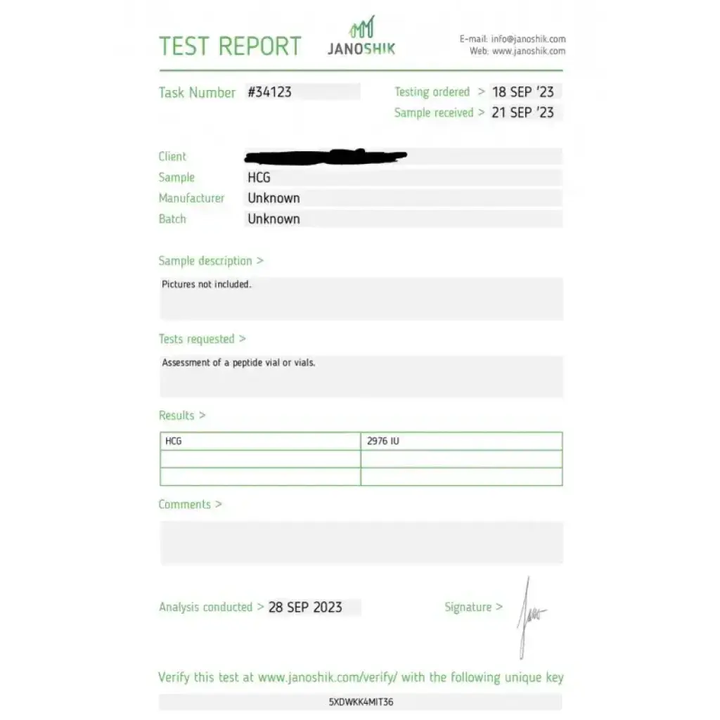 HCG 2500 IU - Human Chorionic Gonadotropin by Dragon Pharma, Europe HCG 2500 IU - Human Chorionic Gonadotropin by Dragon Pharma, Europe