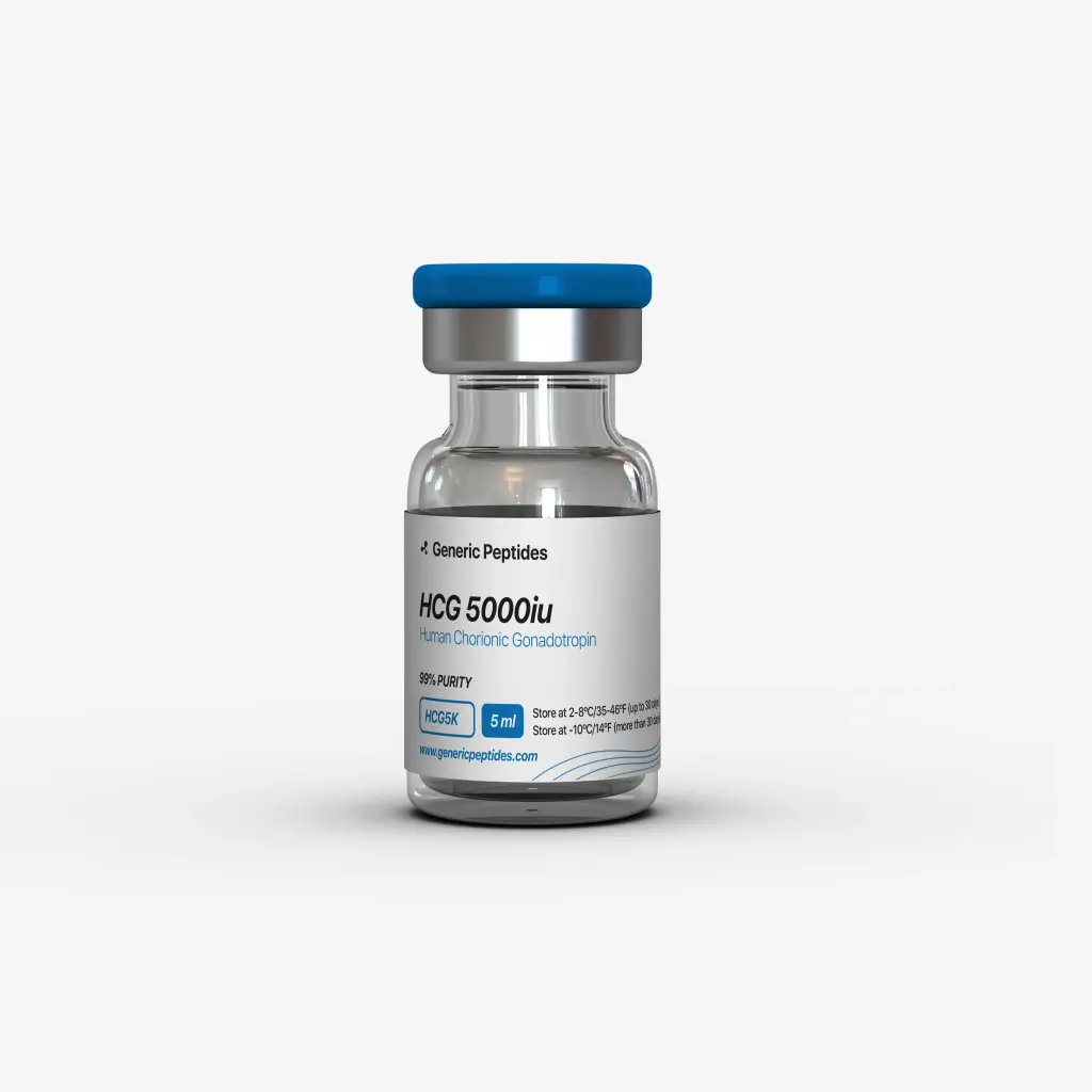 HCG 5000 IU - Human Chorionic Gonadotropin by Generic Peptides HCG 5000 IU - Human Chorionic Gonadotropin by Generic Peptides