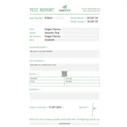 Hexarelin 5 mg - Examorelin by Dragon Pharma, Europe