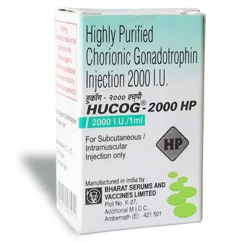 HuCoG 2000 IU - Human Chorionic Gonadotropin by Bharat Serums And Vaccines Ltd, India HuCoG 2000 IU - Human Chorionic Gonadotropin by Bharat Serums And Vaccines Ltd, India