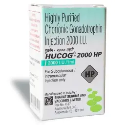 HuCoG 2000 IU - Human Chorionic Gonadotropin by Bharat Serums And Vaccines Ltd, India