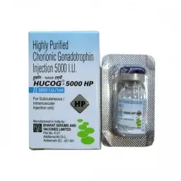 HuCoG 5000 IU - Human Chorionic Gonadotropin by Bharat Serums And Vaccines Ltd, India