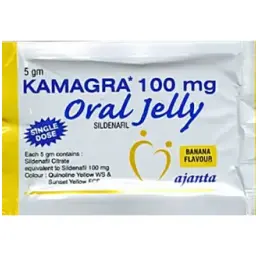 Kamagra Oral Jelly - Banana -  by Ajanta Pharma, India