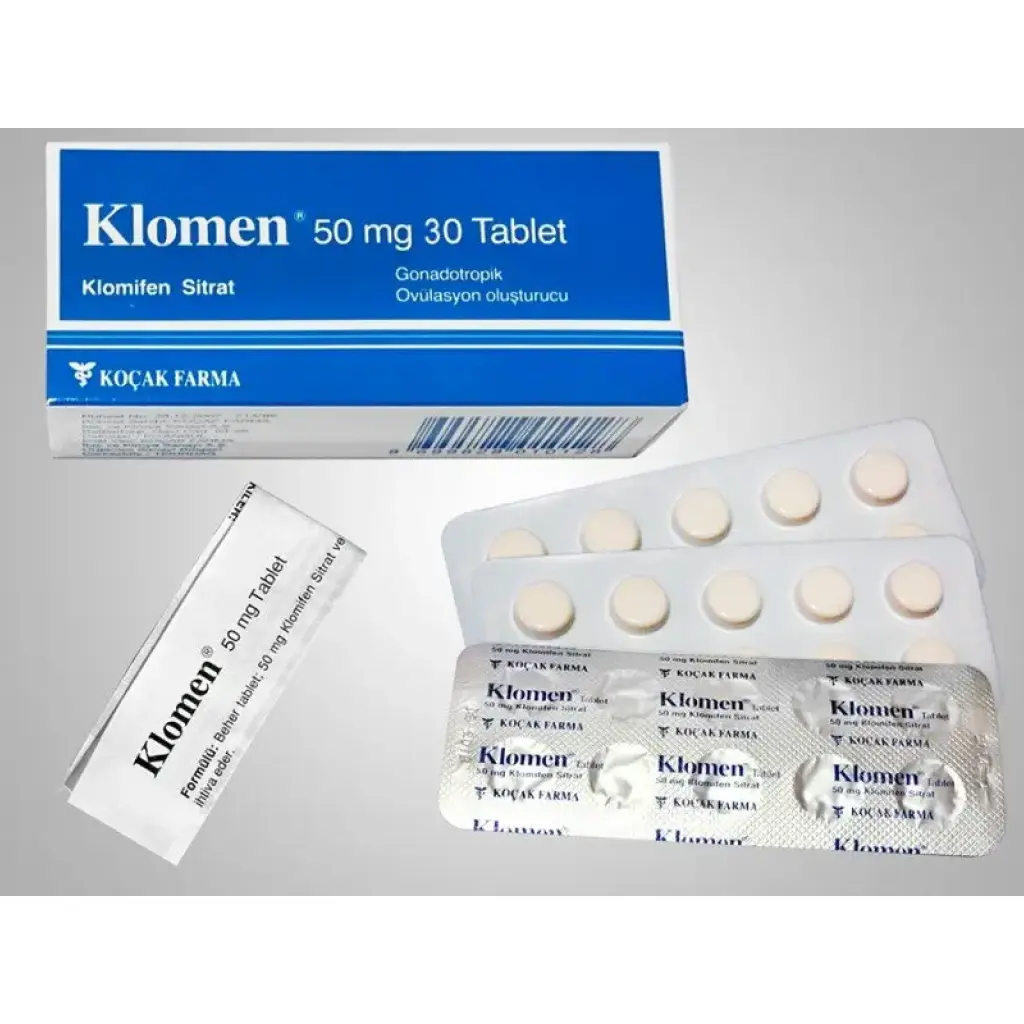 Klomen - Clomiphene Citrate by Kocak Farma, Turkey Klomen - Clomiphene Citrate by Kocak Farma, Turkey