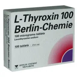 L-Thyroxin 100 - Levothyroxine Sodium by Berlin-Chemie, Germany