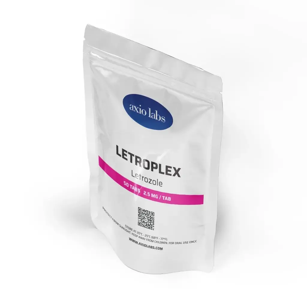 Letroplex 2.5 mg - Letrozole by Axiolabs Letroplex 2.5 mg - Letrozole by Axiolabs