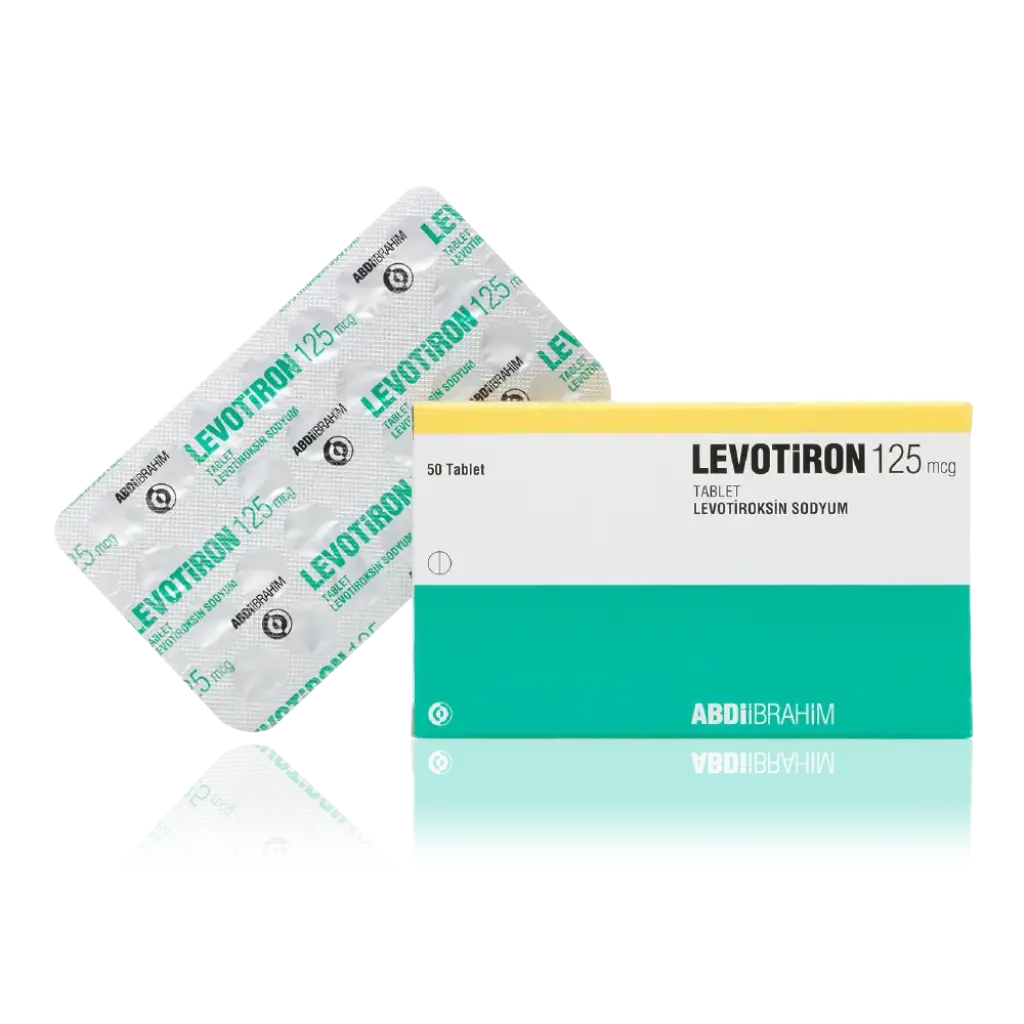 Levotiron 125 mcg - Levothyroxine Sodium by Abdi Ibrahim, Turkey Levotiron 125 mcg - Levothyroxine Sodium by Abdi Ibrahim, Turkey