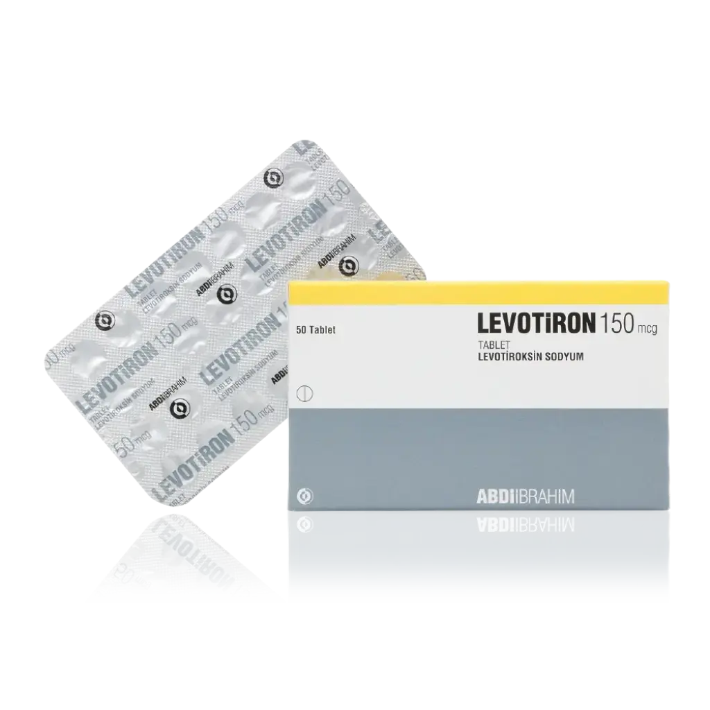Levotiron 150 mcg - Levothyroxine Sodium by Abdi Ibrahim, Turkey Levotiron 150 mcg - Levothyroxine Sodium by Abdi Ibrahim, Turkey