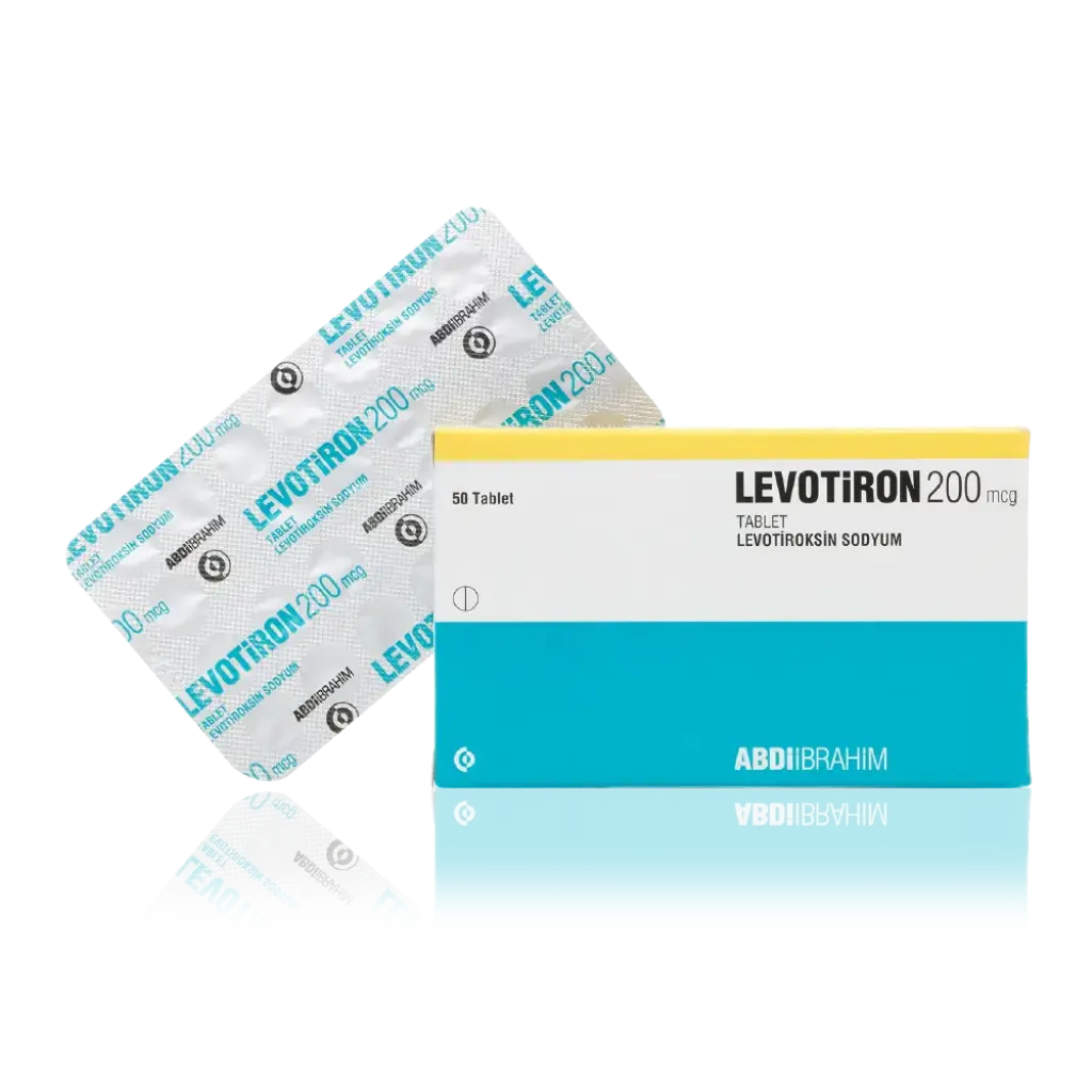 Levotiron 200 mcg - Levothyroxine Sodium by Abdi Ibrahim, Turkey Levotiron 200 mcg - Levothyroxine Sodium by Abdi Ibrahim, Turkey
