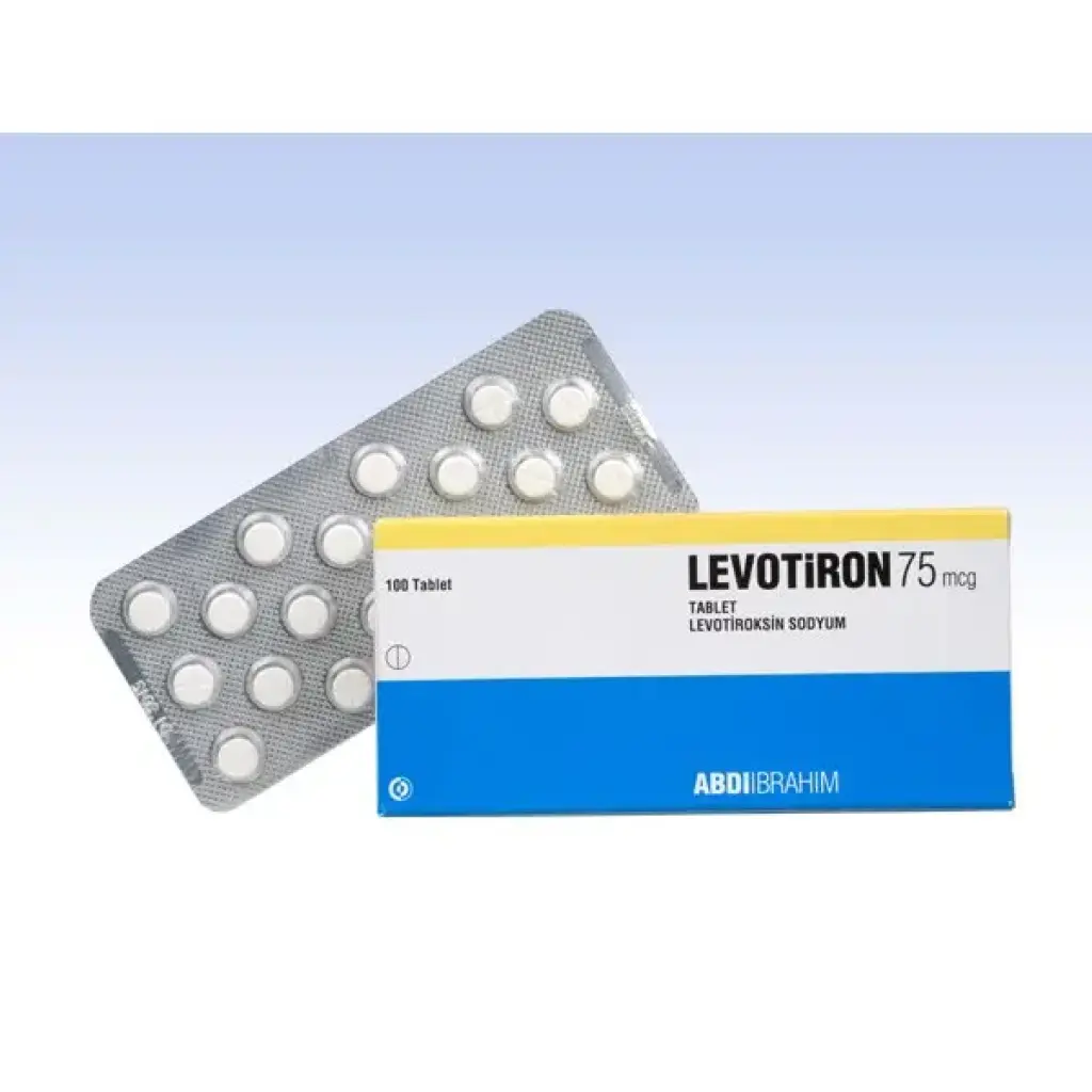 Levotiron 75 mcg - Levothyroxine Sodium by Abdi Ibrahim, Turkey Levotiron 75 mcg - Levothyroxine Sodium by Abdi Ibrahim, Turkey