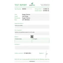 Ment 50 mg - Trestolone Acetate by Dragon Pharma, Europe